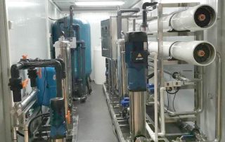 Containerized 5 m³per hour brackish water plant