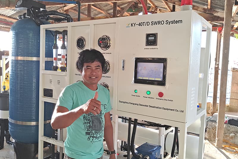 sea water reverse osmosis system in the Philippines