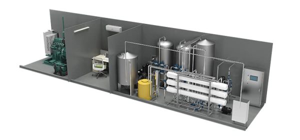 salt water desalintion plant