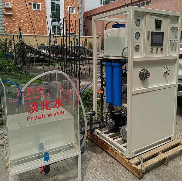 solar water desalination machine