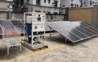 solar water desalination plant