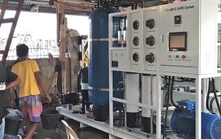 remove salt from water