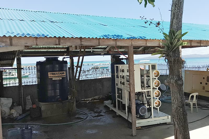 seawater salt removal machine