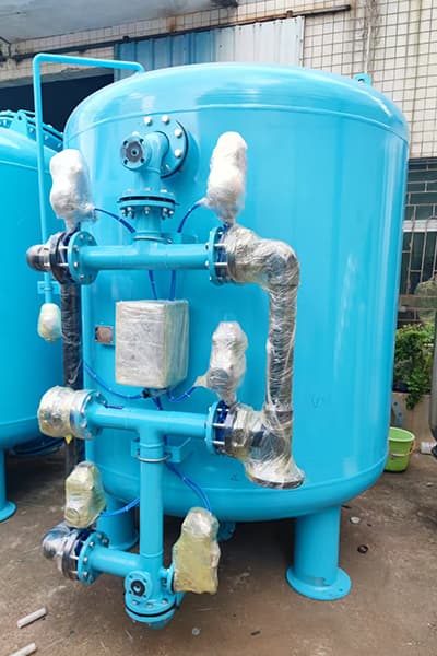 carbon steel media tank