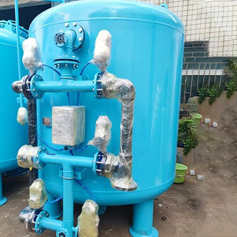 Metal Media Filter Rack Carbon Steel Tank Media Filter