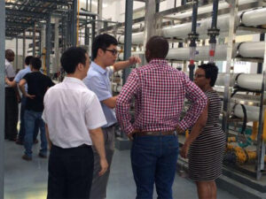 Pelanggan Kenya Mengunjungi KYsearo untuk Proyek BWRO 3000 TPD