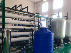 Sistema de agua ultrapura para galvanoplastia por ósmosis inversa
