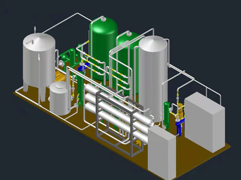 Pabrik Desalinasi Reverse Osmosis Air Laut