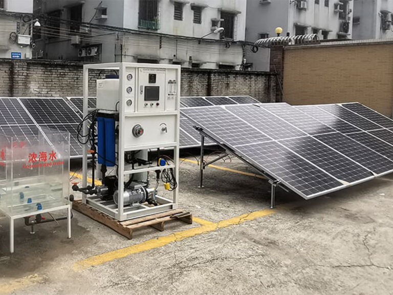Güneş Enerjili Su Arıtma Tesisi