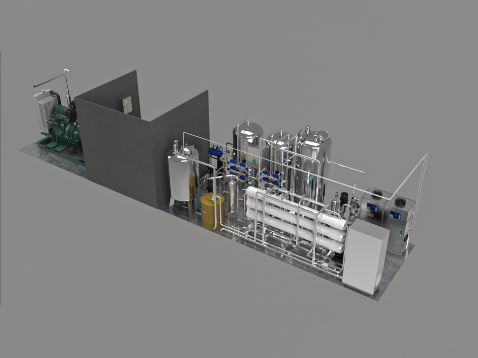 Krigsskibe og offshore-platforme